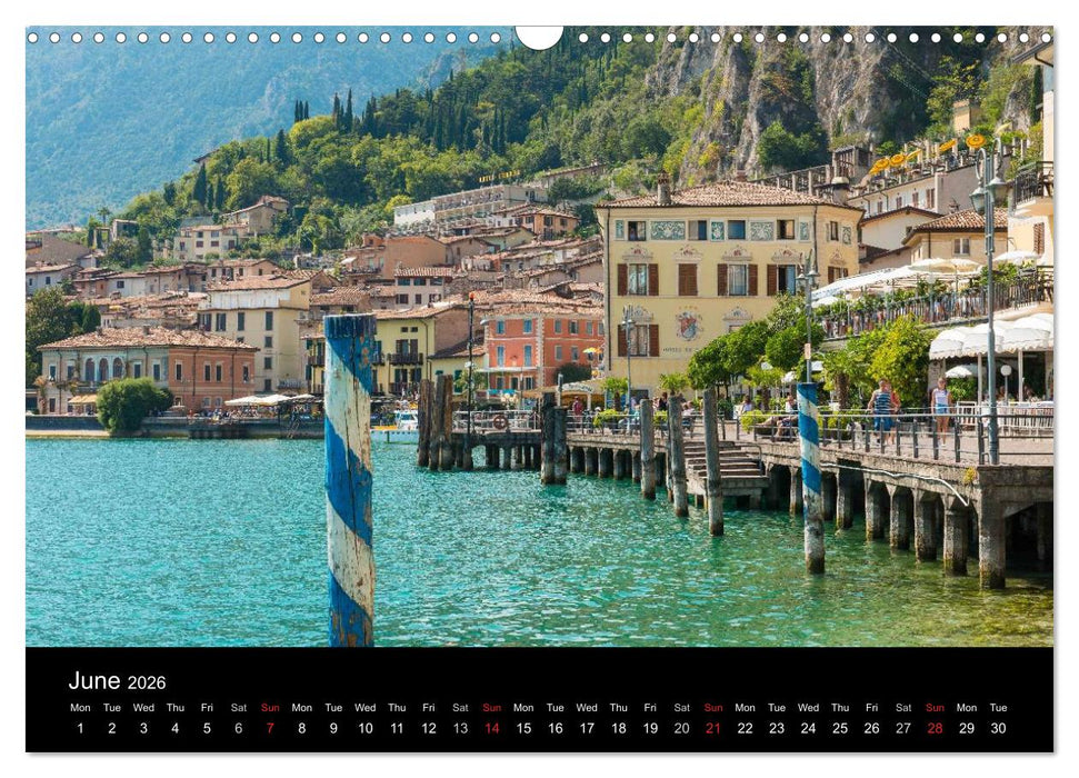 Lake Garda Italy (CALVENDO Monthly Calendar 2026)