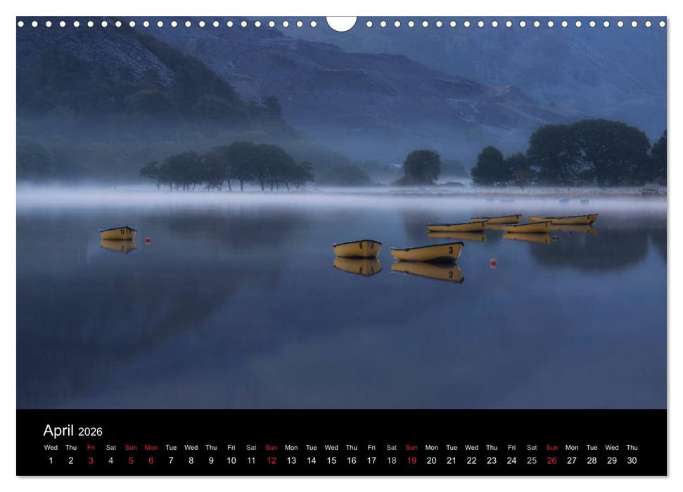 Wales (CALVENDO Monthly Calendar 2026)