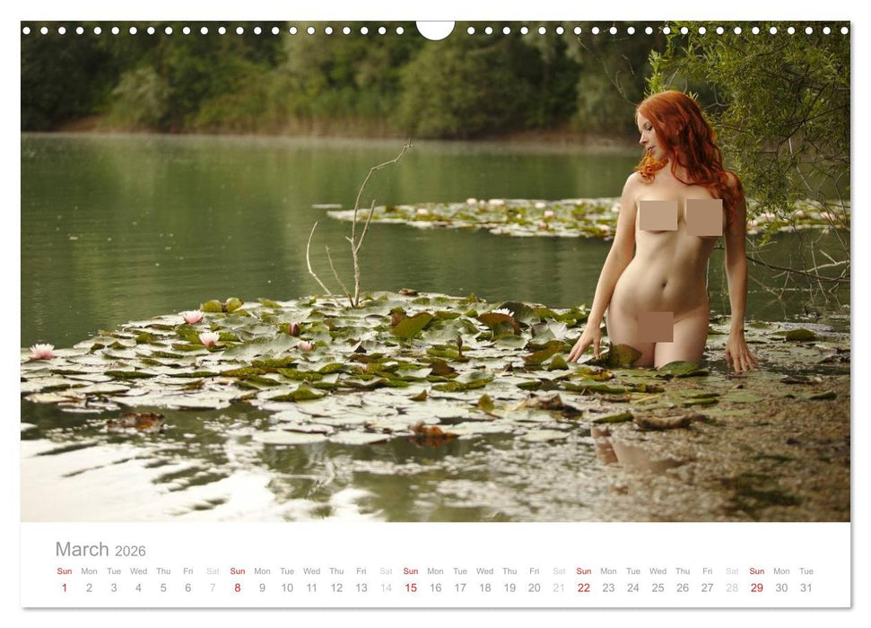 Water Nymphs (CALVENDO Monthly Calendar 2026)