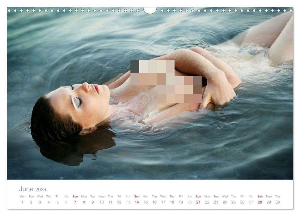 Water Nymphs (CALVENDO Monthly Calendar 2026)