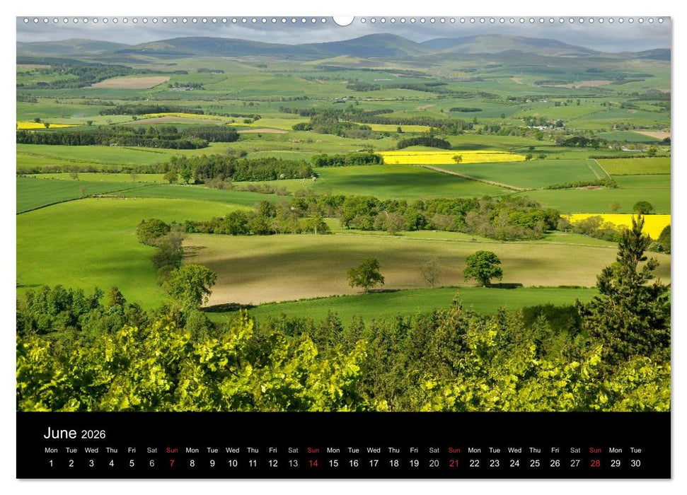 Scenes from Northumberland (CALVENDO Premium-Calendar 2026)
