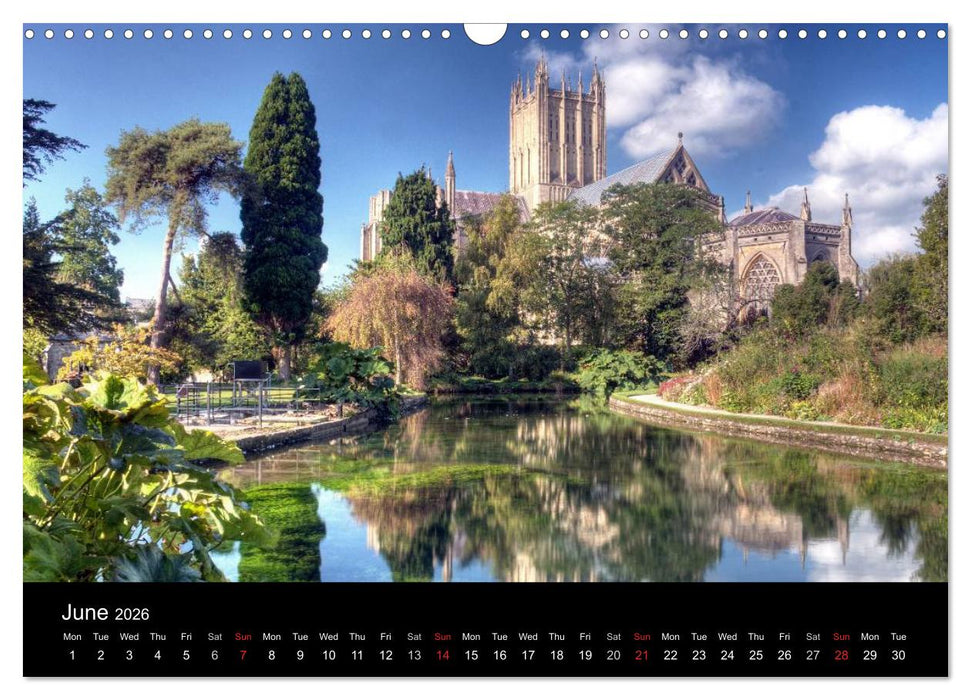 Anglican Cathedrals (CALVENDO Monthly Calendar 2026)