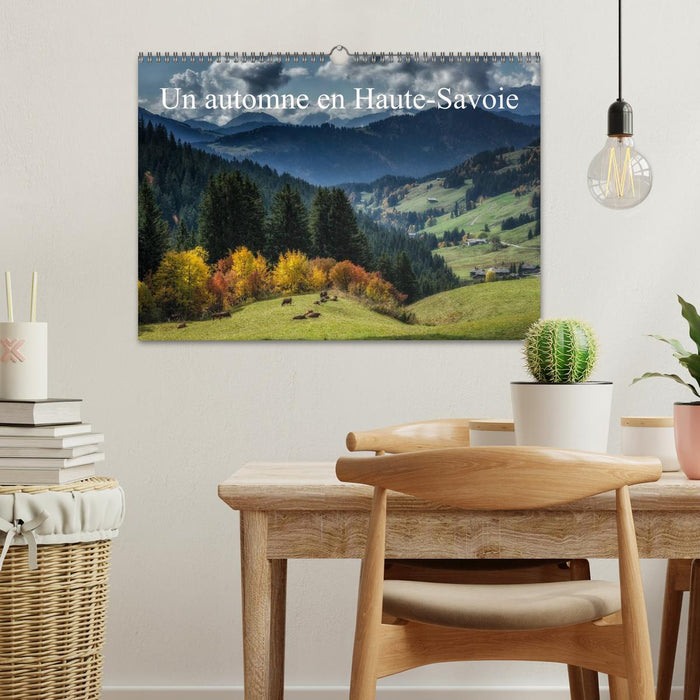 Un automne en Haute-Savoie (CALVENDO Calendrier mensuel 2026)