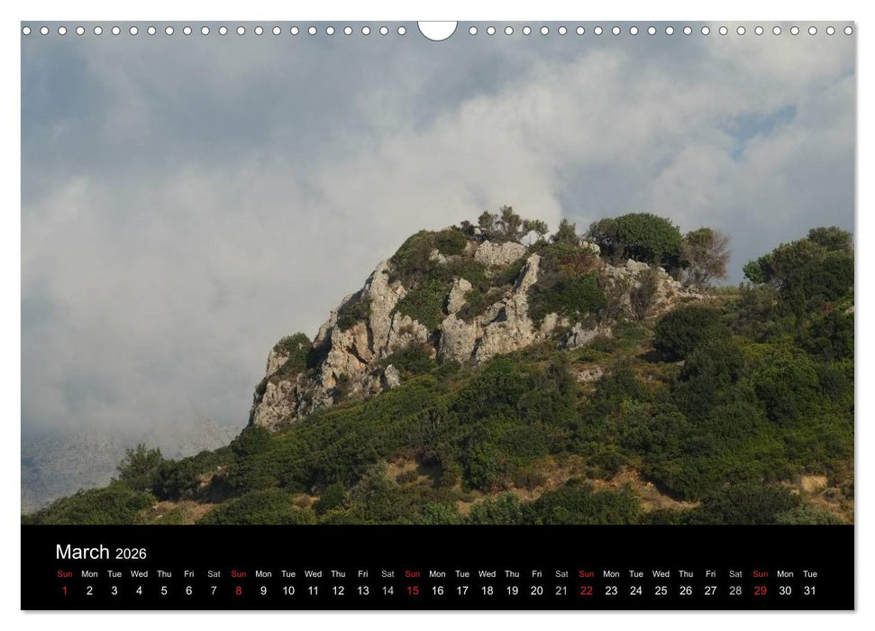 The Greek Island Of Ikaria (CALVENDO Monthly Calendar 2026)