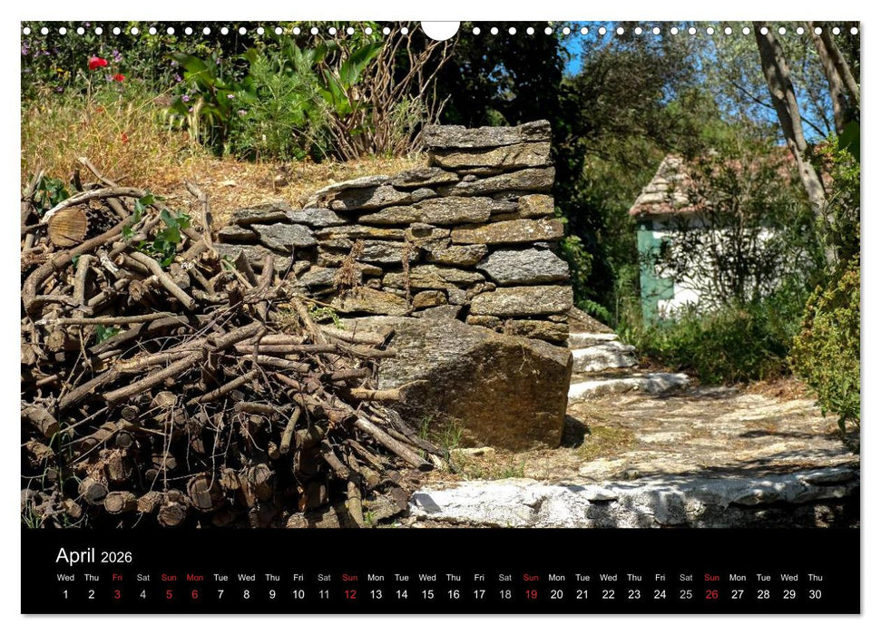 The Greek Island Of Ikaria (CALVENDO Monthly Calendar 2026)