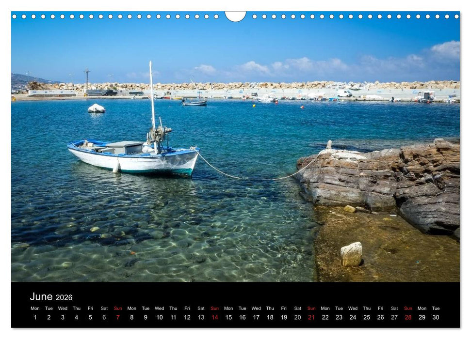 The Greek Island Of Ikaria (CALVENDO Monthly Calendar 2026)