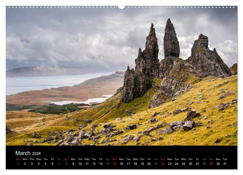Scenes from the Isle of Skye (CALVENDO Premium-Calendar 2026)