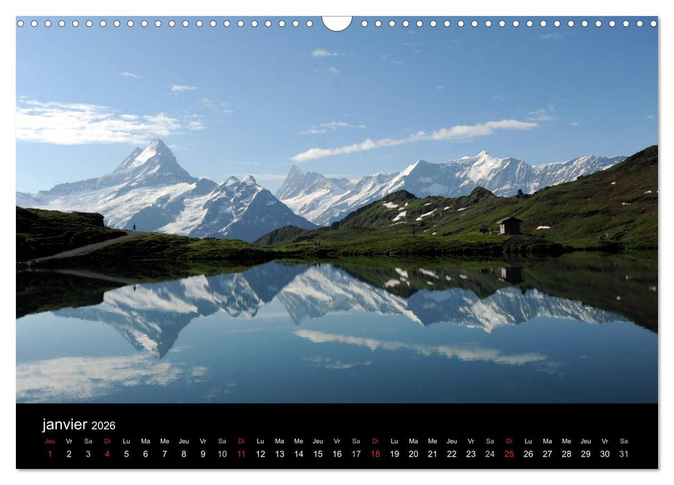 Trail Running De l'Envie à la Passion (CALVENDO Calendrier mensuel 2026)