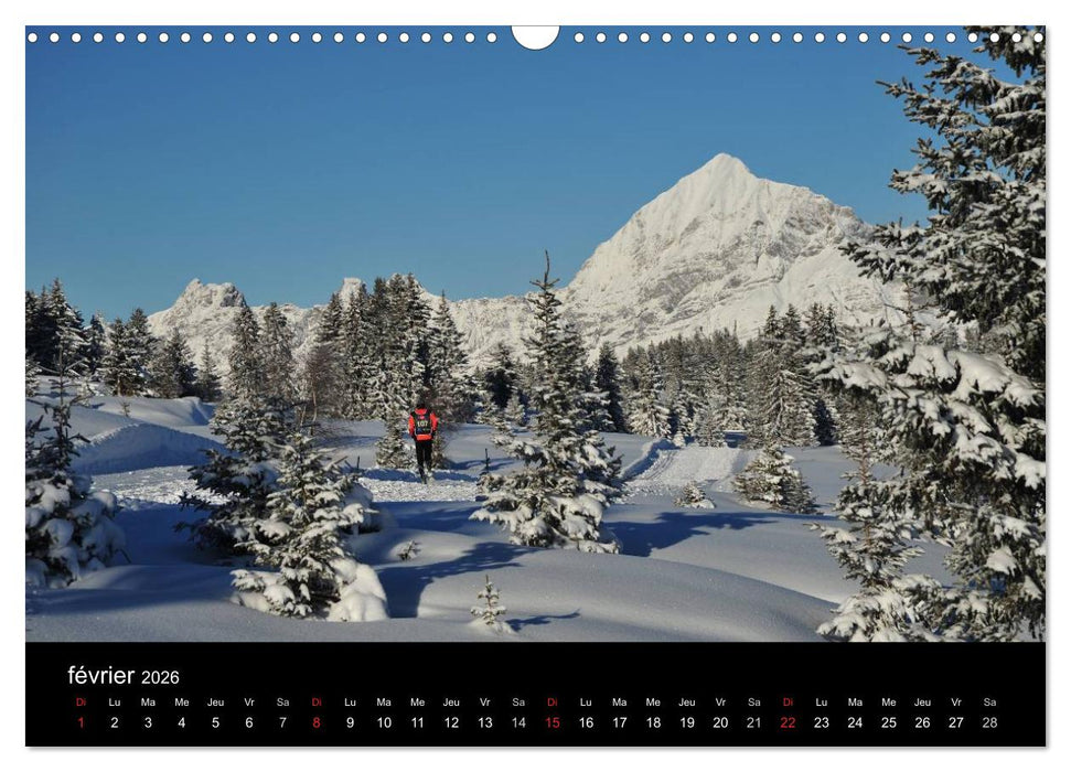 Trail Running De l'Envie à la Passion (CALVENDO Calendrier mensuel 2026)