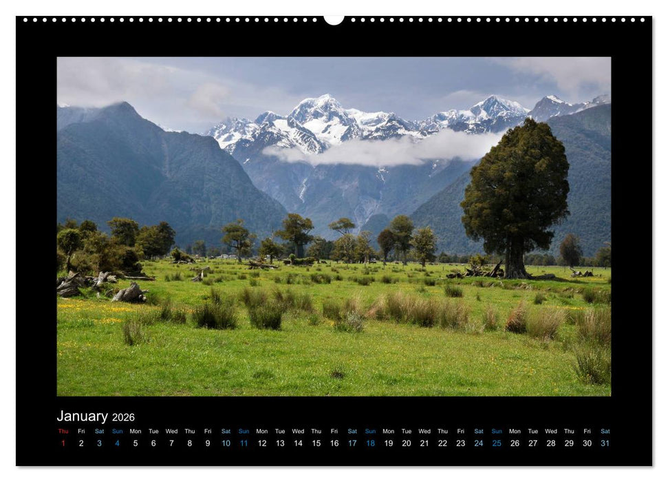 New Zealand - The most beautiful places (CALVENDO Premium-Calendar 2026)