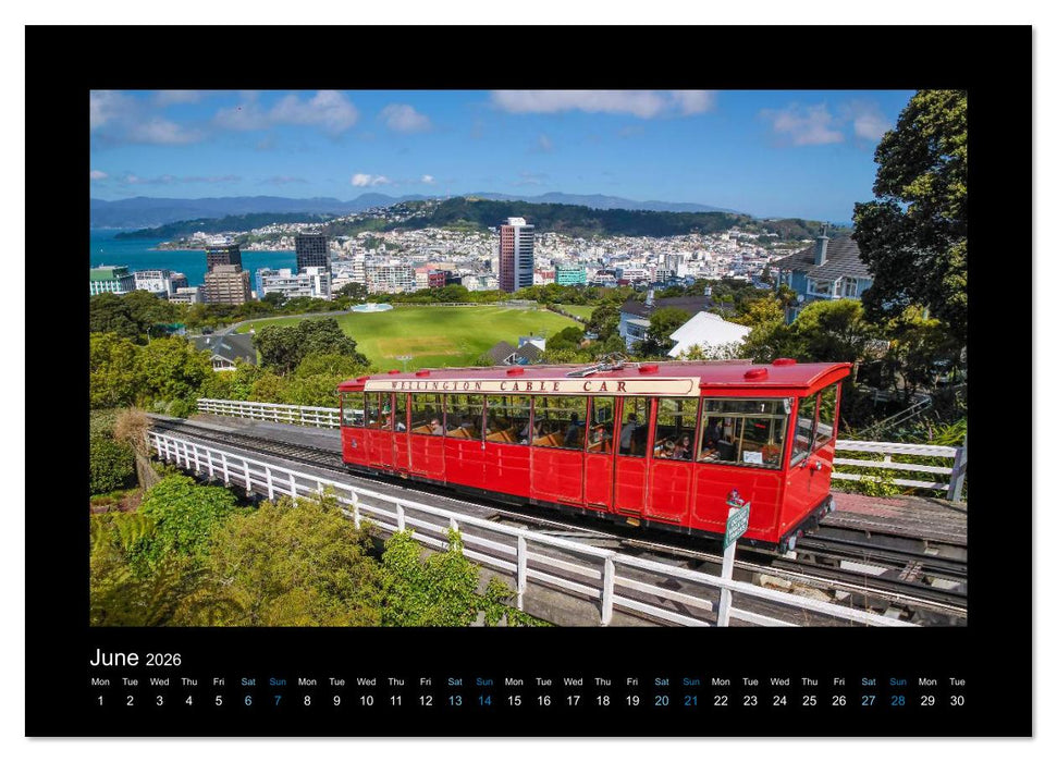 New Zealand - The most beautiful places (CALVENDO Premium-Calendar 2026)