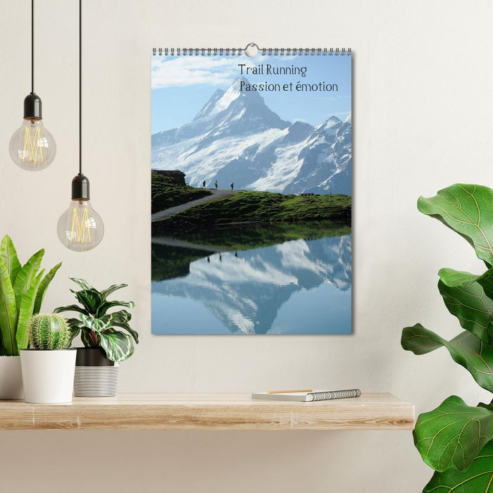 Trail Running Passion et émotion (CALVENDO Calendrier mensuel 2026)