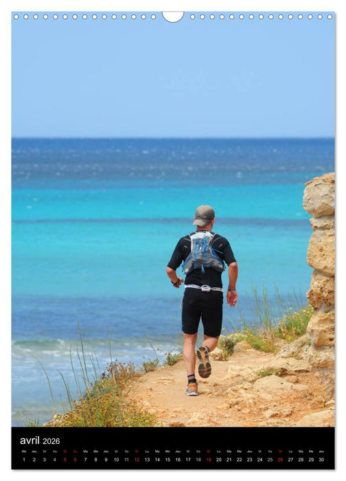 Trail Running Passion et émotion (CALVENDO Calendrier mensuel 2026)