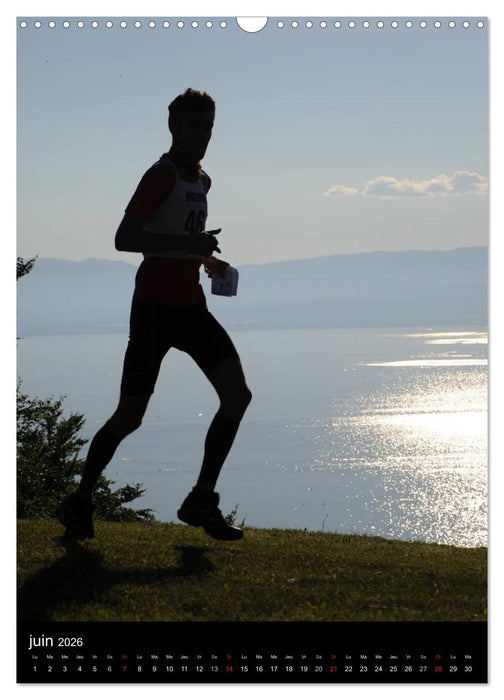 Trail Running Passion et émotion (CALVENDO Calendrier mensuel 2026)