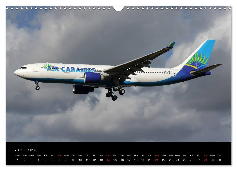 Big Jets (CALVENDO Monthly Calendar 2026)