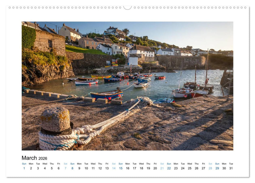 Cornwall - Between Land and Sea (CALVENDO Premium-Calendar 2026)