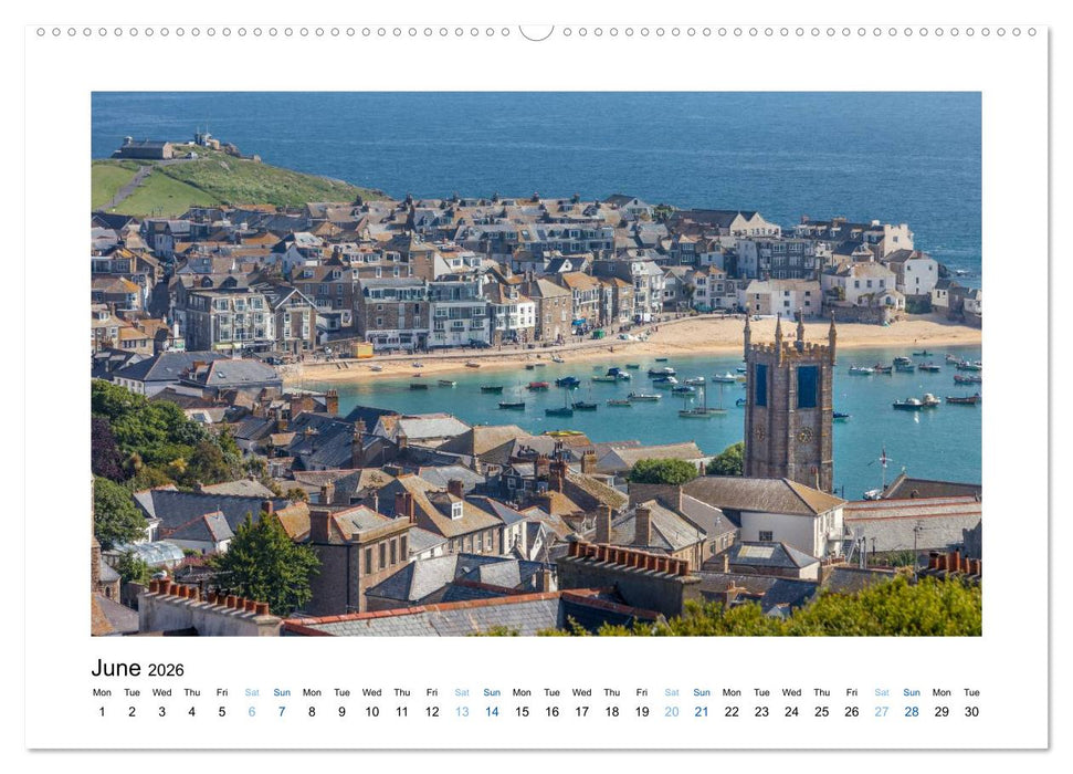 Cornwall - Between Land and Sea (CALVENDO Premium-Calendar 2026)