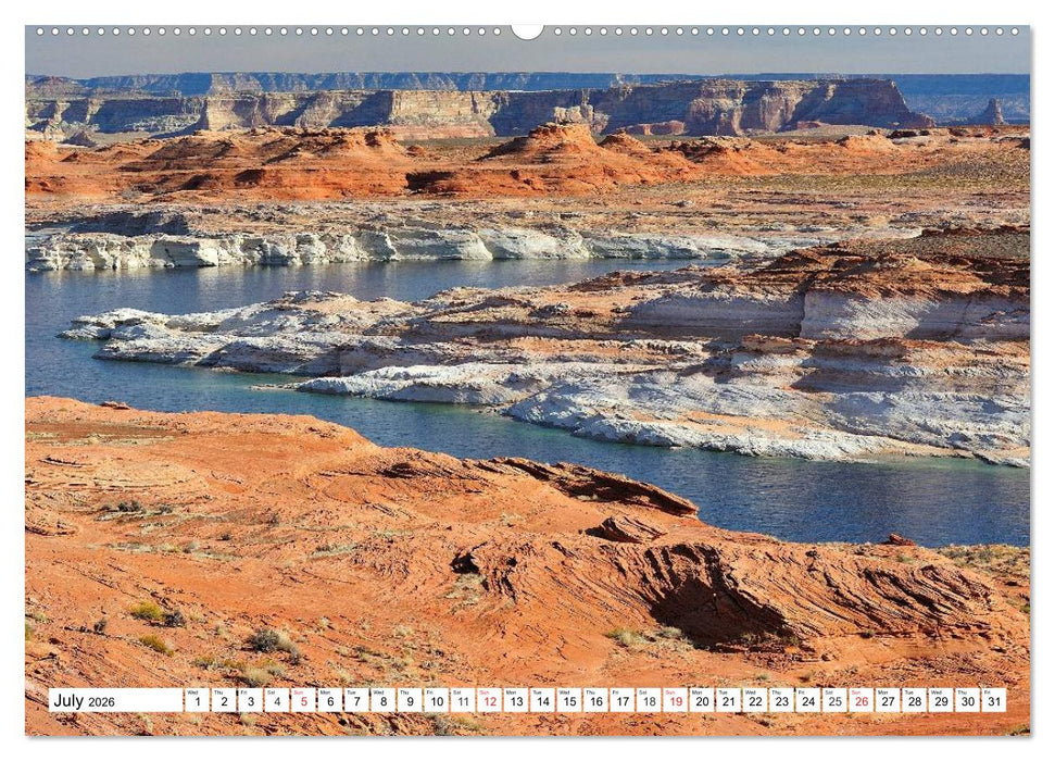Spectacular Rock Formations in the Western US (CALVENDO Premium-Calendar 2026)