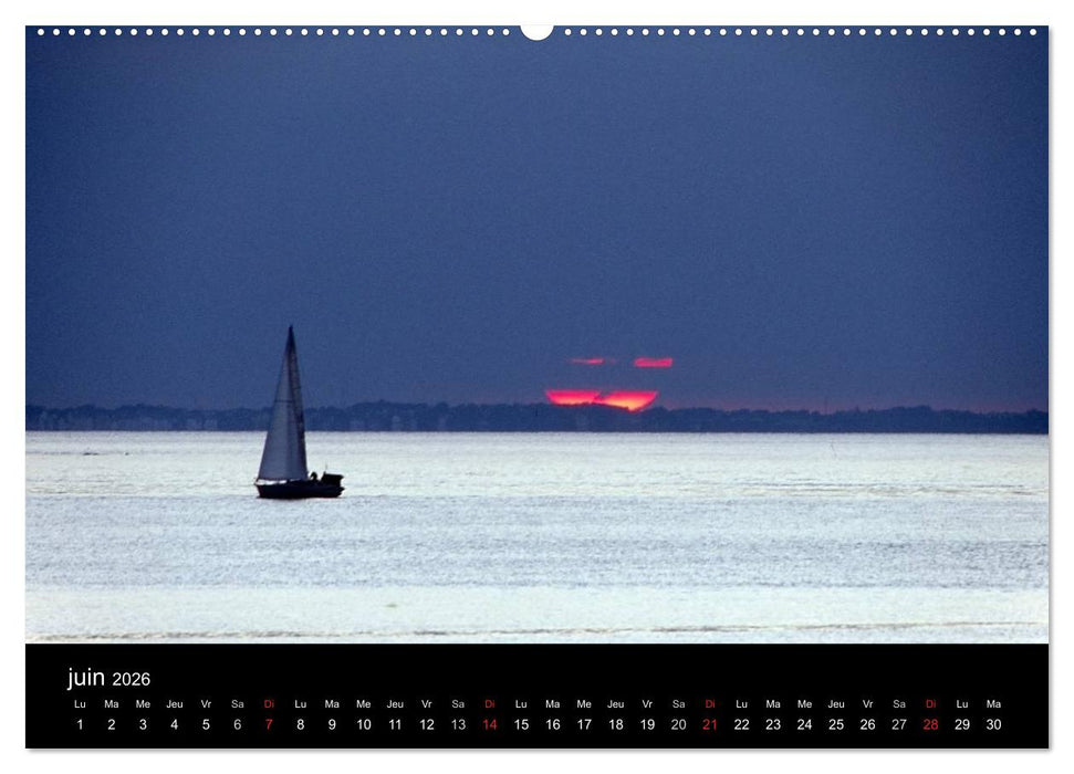 Couchers de soleil (CALVENDO Calendrier supérieur 2026)