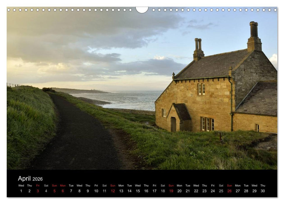 Scenes from Northumberland (CALVENDO Monthly Calendar 2026)