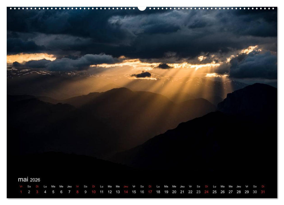 Ambiances Ariège Pyrénées (CALVENDO Calendrier supérieur 2026)