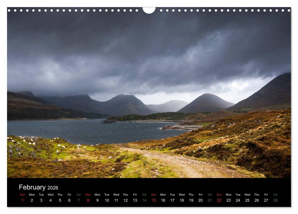 Scenes from the Isle of Skye (CALVENDO Monthly Calendar 2026)