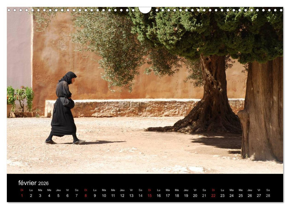 Crète, l'île rebelle (CALVENDO Calendrier mensuel 2026)
