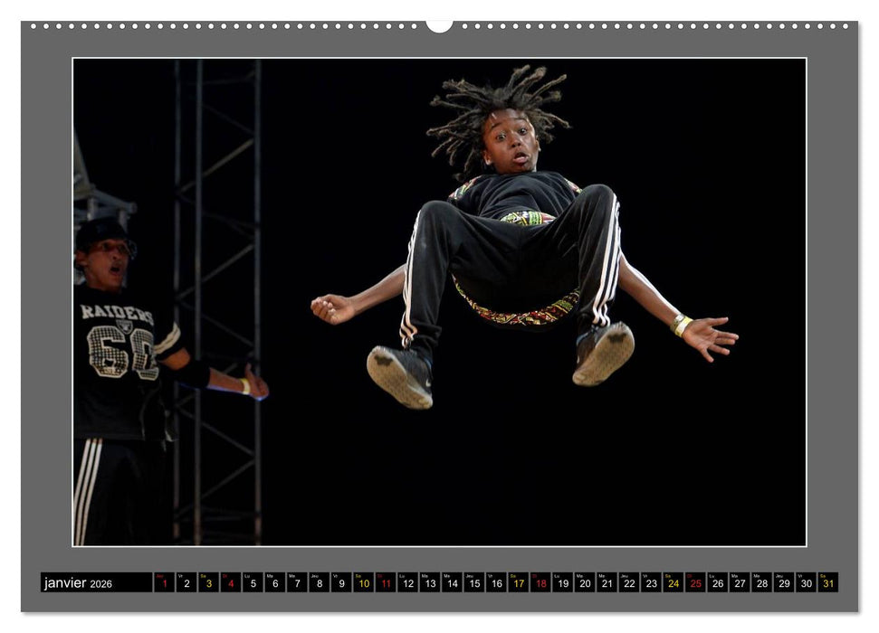 Break Dance et Hip-Hop (CALVENDO Calendrier supérieur 2026)