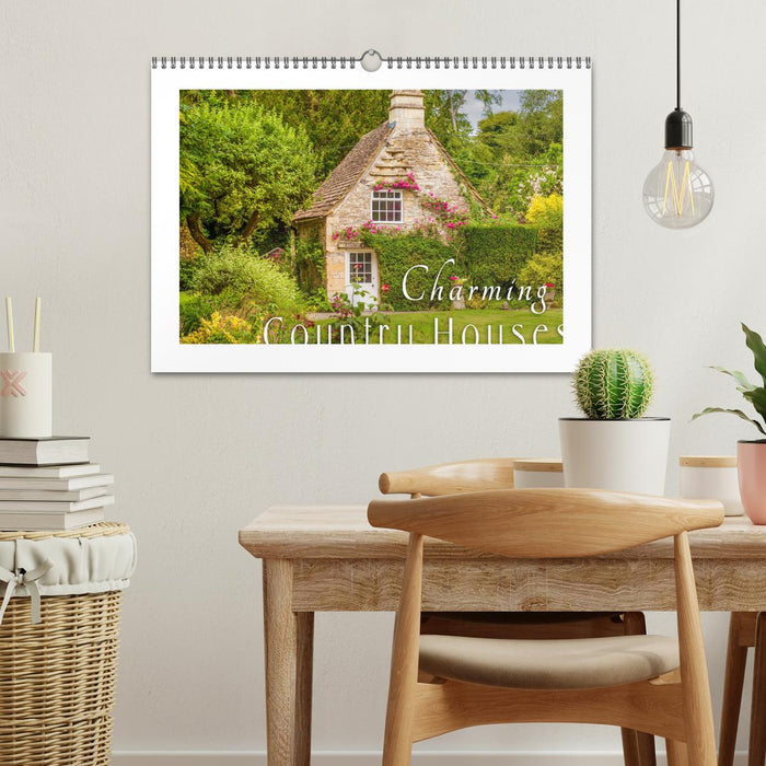 Charming Country Houses (CALVENDO Monthly Calendar 2026)