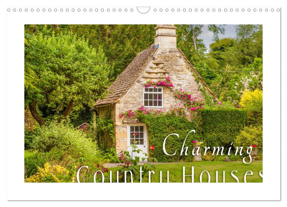 Charming Country Houses (CALVENDO Monthly Calendar 2026)