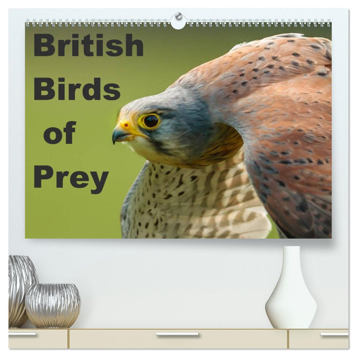 British Birds of Prey (CALVENDO Premium-Calendar 2026)