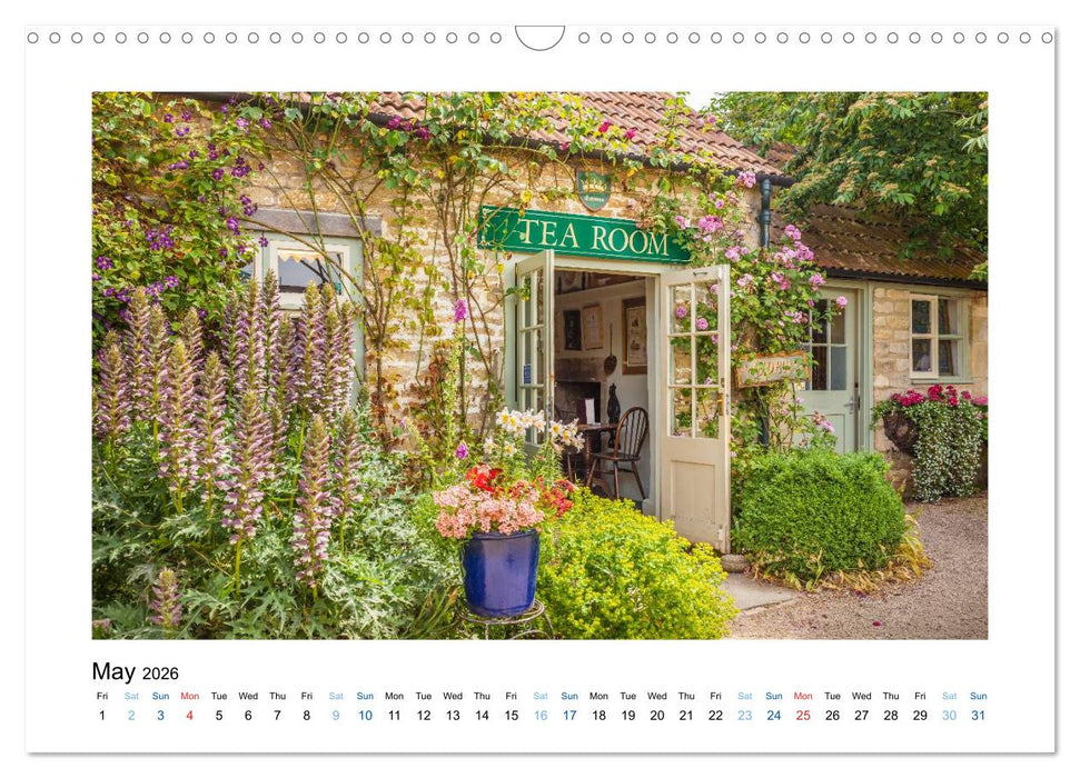 The Beauty of Southern England (CALVENDO Monthly Calendar 2026)