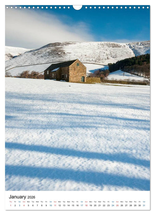 Scenes from the Peak District (CALVENDO Monthly Calendar 2026)