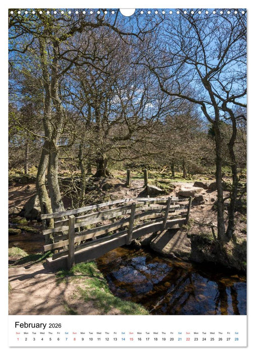Scenes from the Peak District (CALVENDO Monthly Calendar 2026)