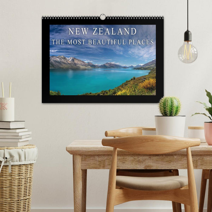 New Zealand - The most beautiful places (CALVENDO Monthly Calendar 2026)