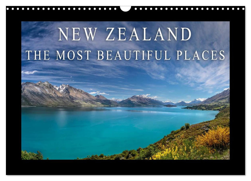 New Zealand - The most beautiful places (CALVENDO Monthly Calendar 2026)