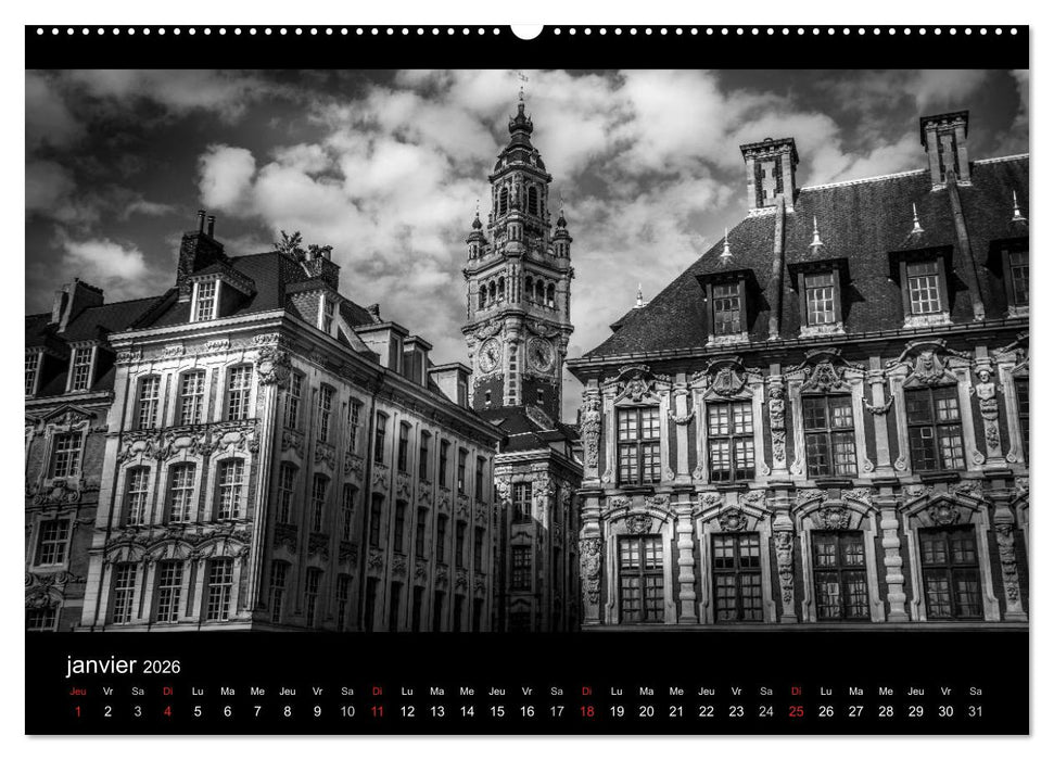 Le Vieux Lille (CALVENDO Calendrier supérieur 2026)