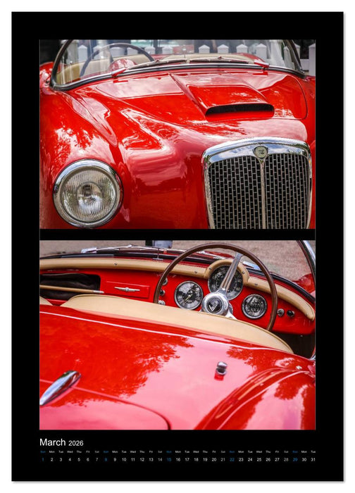 The World of Classic Cars (CALVENDO Premium-Calendar 2026)
