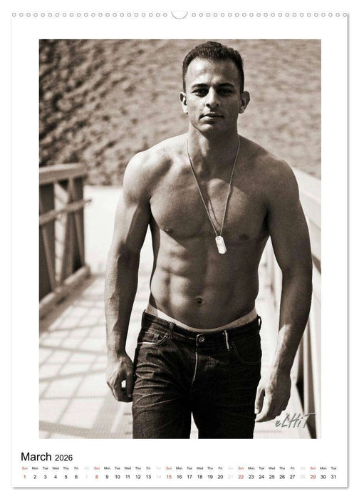 MEN by eLHiT photography (CALVENDO Premium-Calendar 2026)