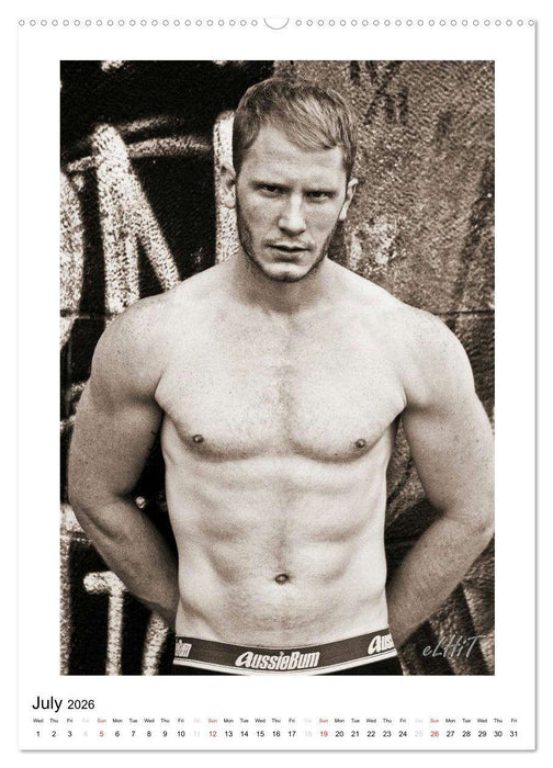 MEN by eLHiT photography (CALVENDO Premium-Calendar 2026)