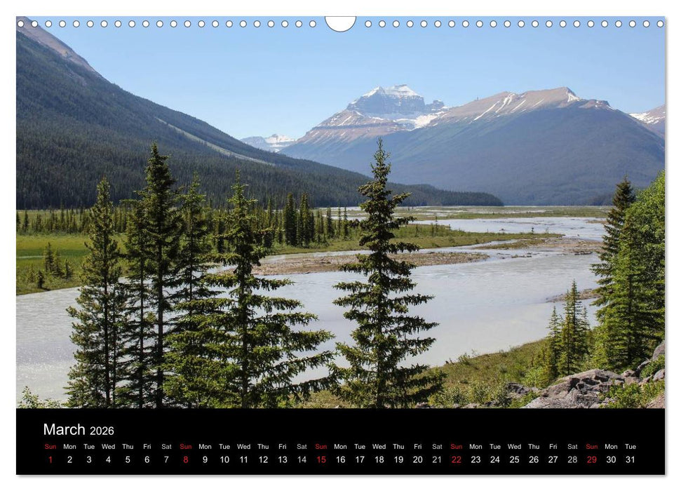 Canada 2026 (CALVENDO Monthly Calendar 2026)