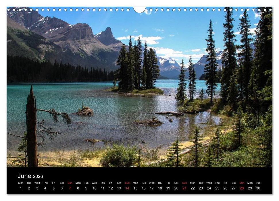 Canada 2026 (CALVENDO Monthly Calendar 2026)