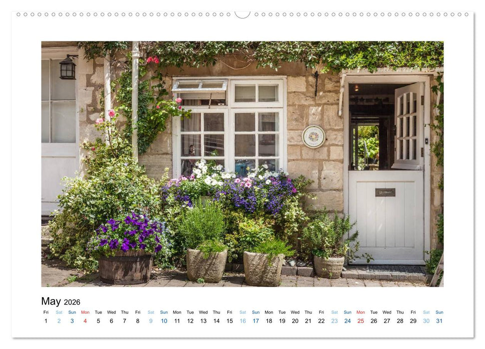 Cotswolds Gardens and Cottages (CALVENDO Premium-Calendar 2026)