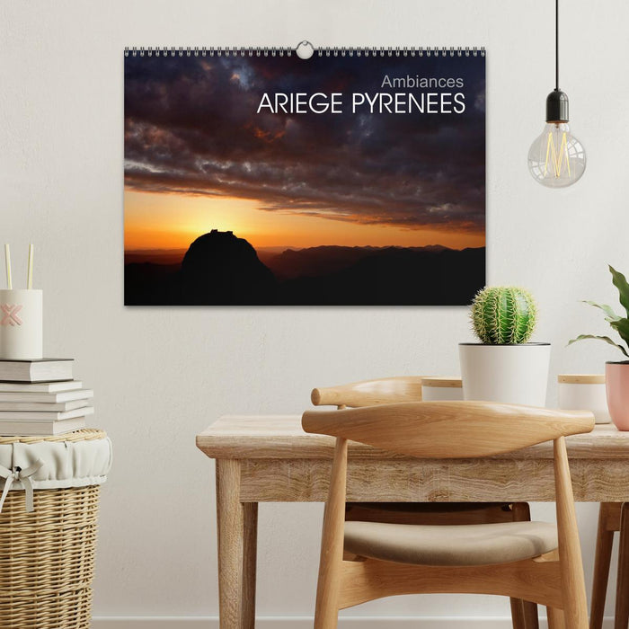 Ambiances Ariège Pyrénées (CALVENDO Calendrier mensuel 2026)