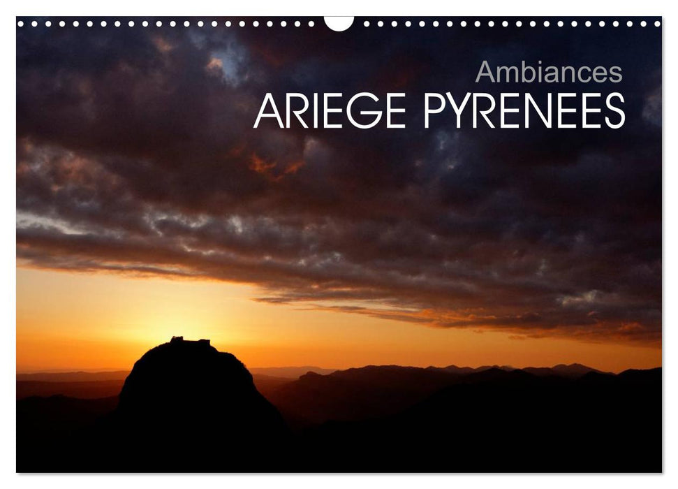 Ambiances Ariège Pyrénées (CALVENDO Calendrier mensuel 2026)