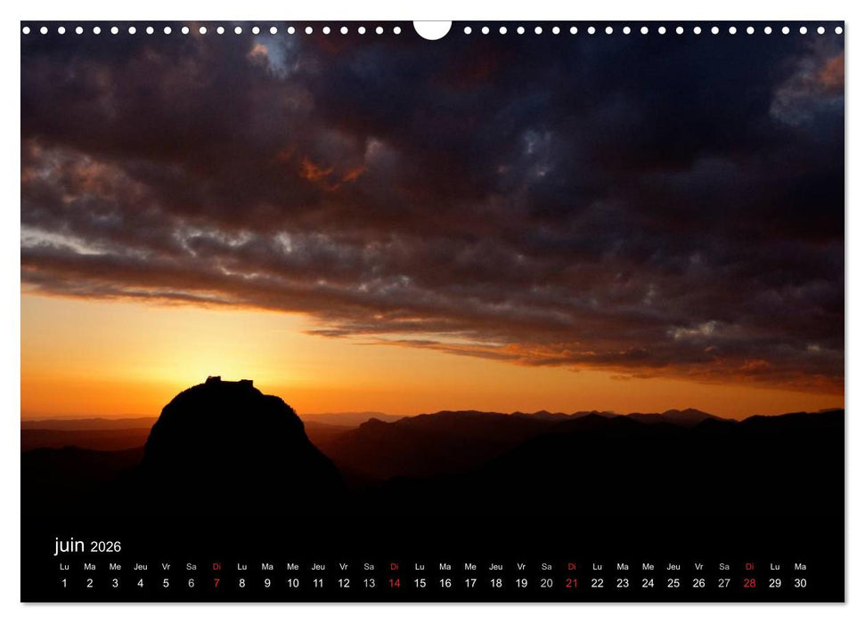 Ambiances Ariège Pyrénées (CALVENDO Calendrier mensuel 2026)