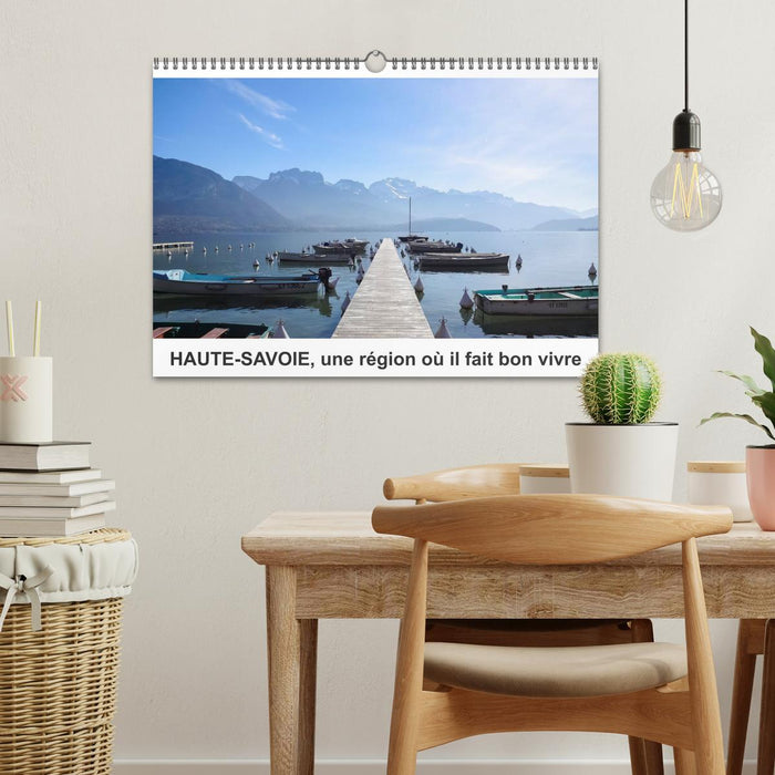 HAUTE-SAVOIE, une région où il fait bon vivre (CALVENDO Calendrier mensuel 2026)