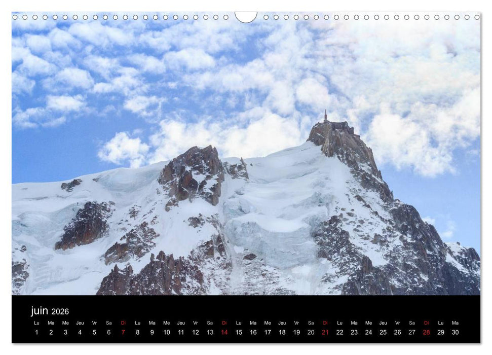 HAUTE-SAVOIE, une région où il fait bon vivre (CALVENDO Calendrier mensuel 2026)