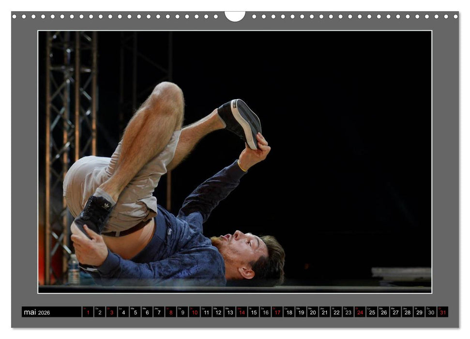 Break Dance et Hip-Hop (CALVENDO Calendrier mensuel 2026)