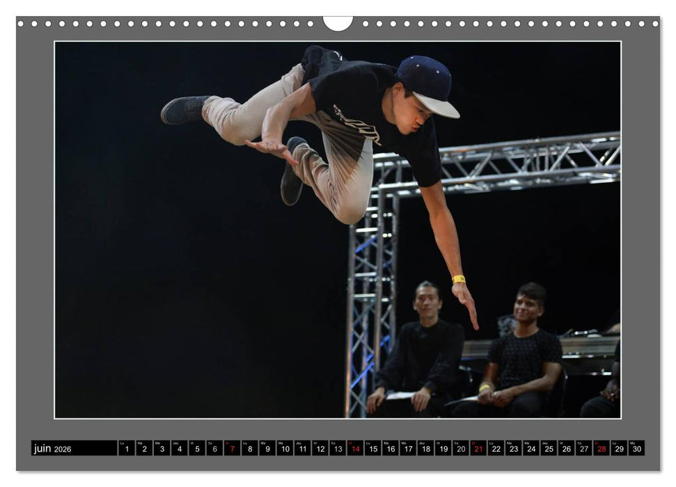 Break Dance et Hip-Hop (CALVENDO Calendrier mensuel 2026)